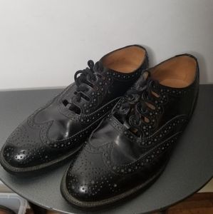Thistle Shoes bagpipe kilt leather Oxfords Size 9